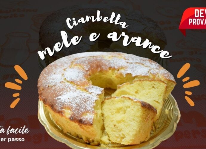 Ciambella Mele e Arance